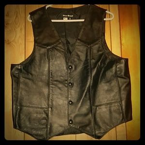 Vintage Steet Brand Leather Vest